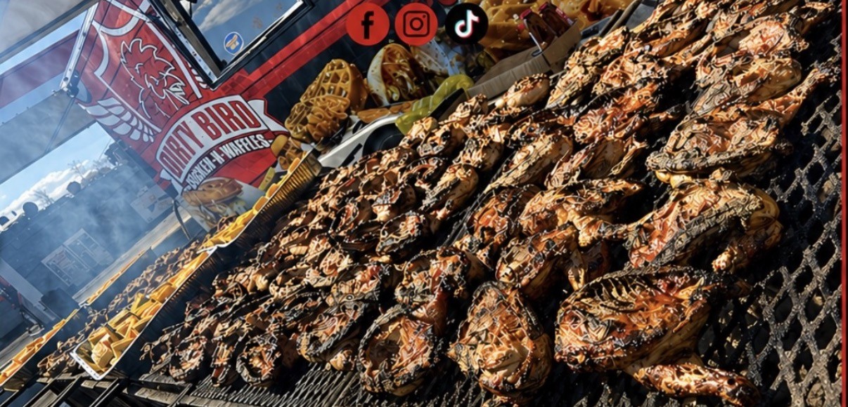 Chicken on the grill